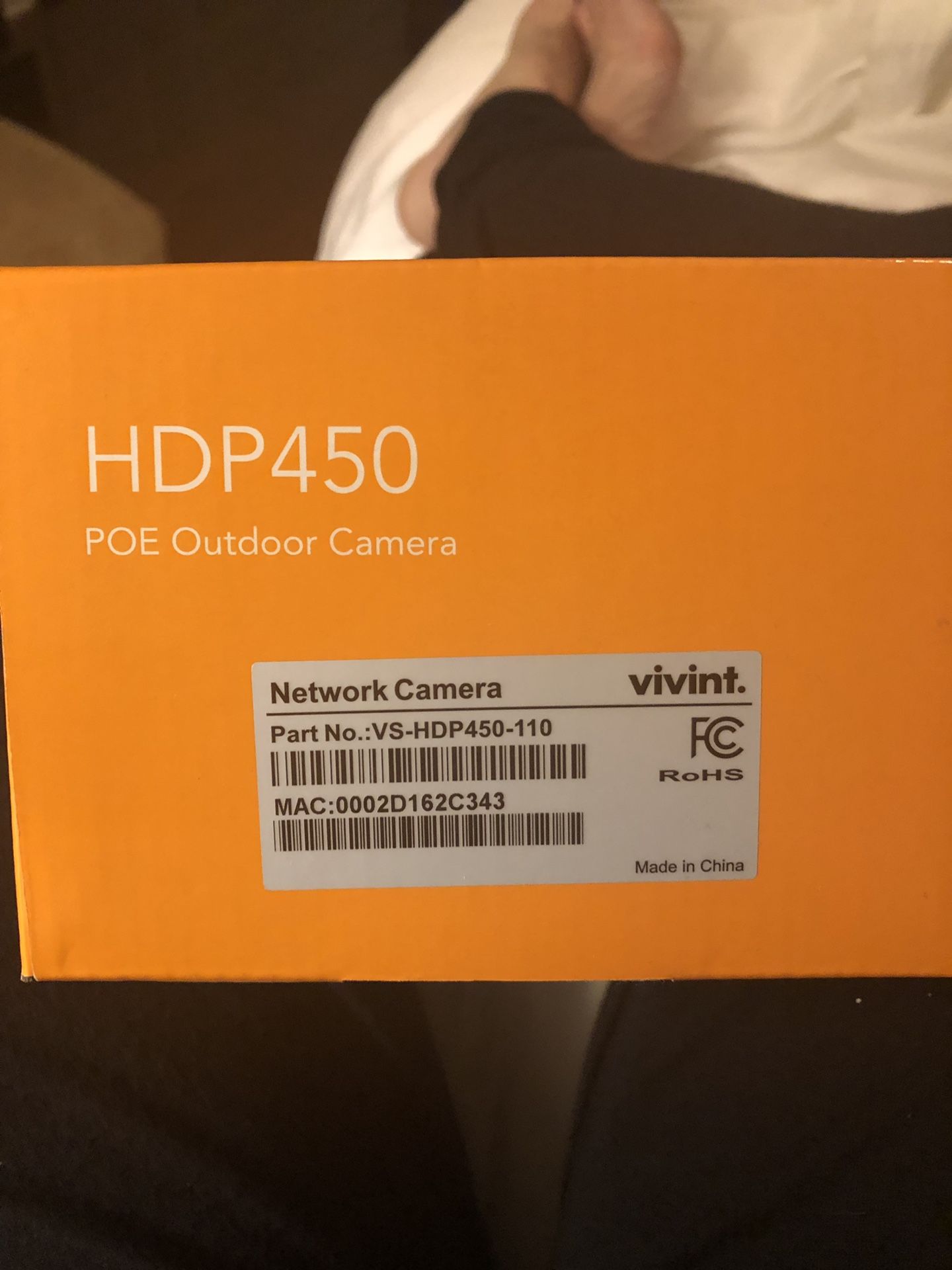 vivint hdp450 poe outdoor camera