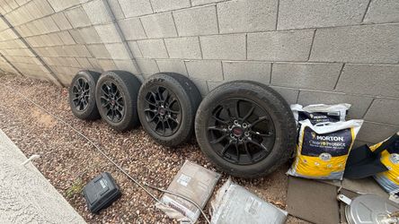 OEM Toyota Tundra TRD 20" Wheels and Tires (Set of 4)