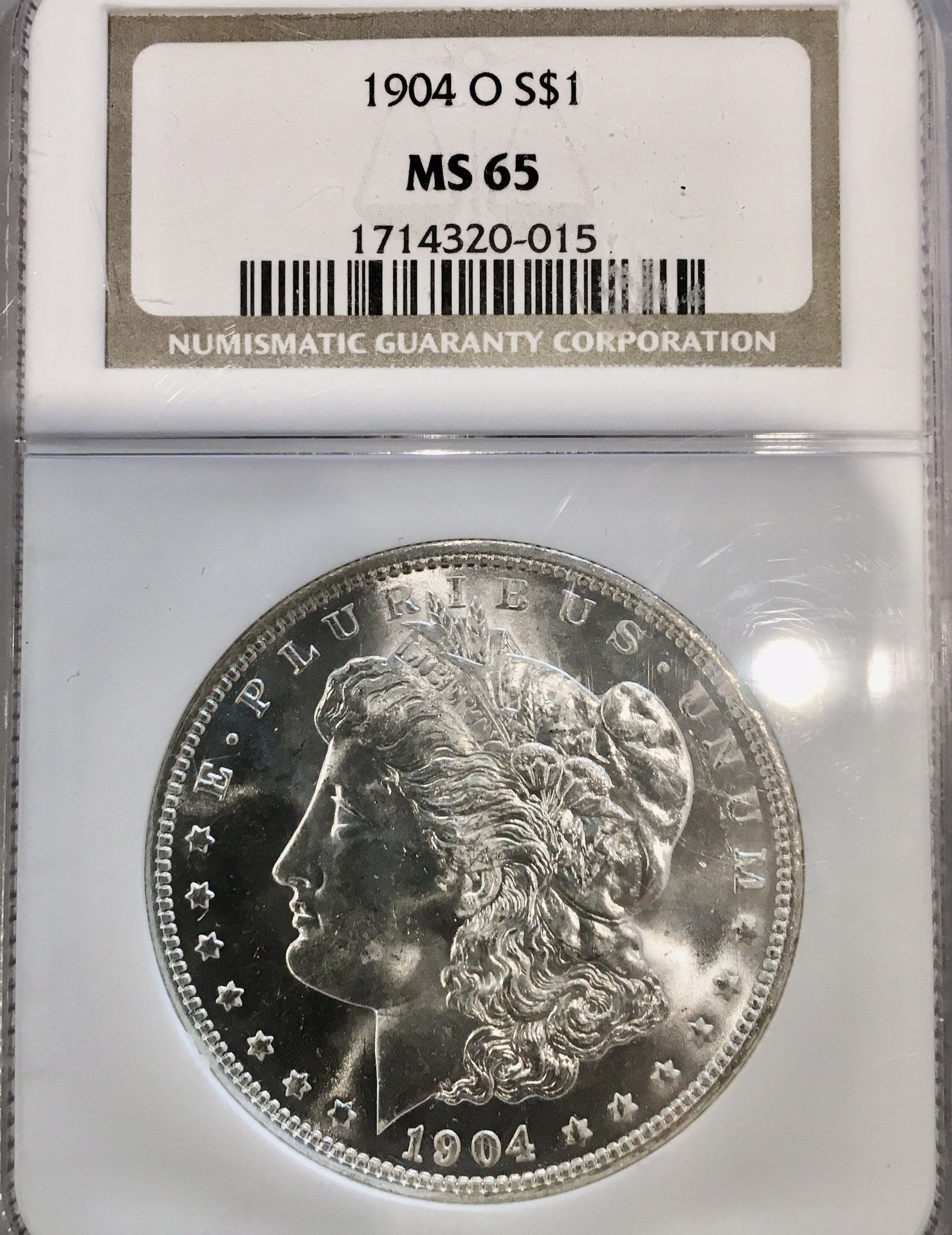 1904 O Morgan Silver Dollar 