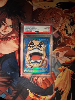 One Piece Emporio Ivankov OP02 Alternate Art PSA 10
