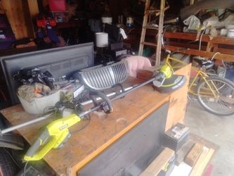 Ryobi Edger And A Trimmer No Battery