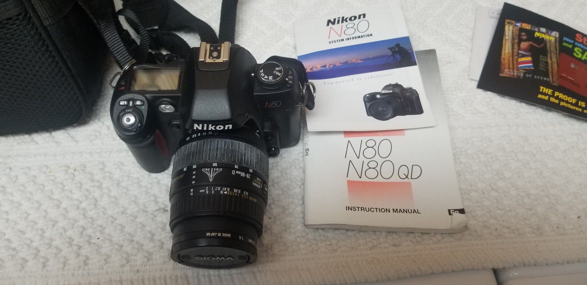 Nikon N80 35mm SLR Camera