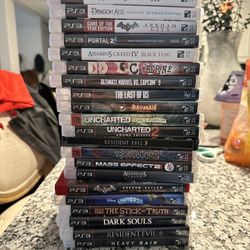 Lot of 28 PlayStation 3 PS3 Games