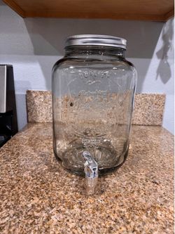 Glass Beverage Dispenser