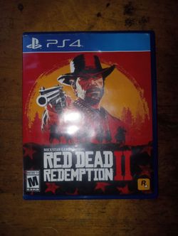 Red dead redemption 2 for PS4 (rdr2)