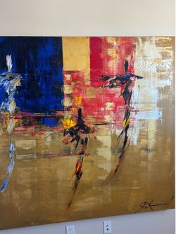 60” x 60” fine ART oil on canvas
