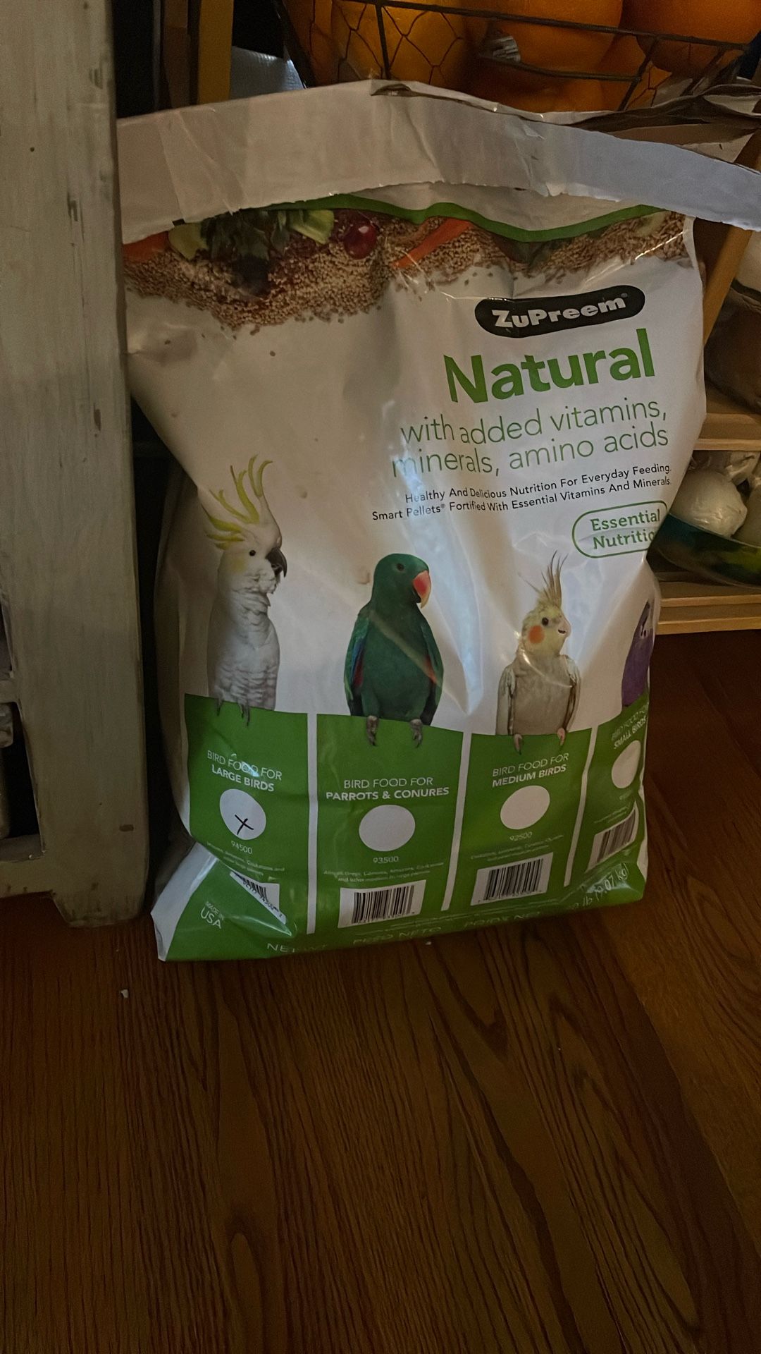 Parrot Food Large Size