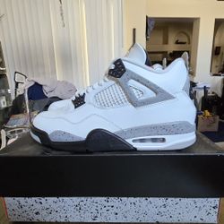 White Cement Jordan 4