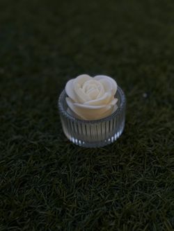 Flower Candle Gift Favor
