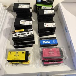 25HP 952 Ink Cartridges - New or Mostly Full