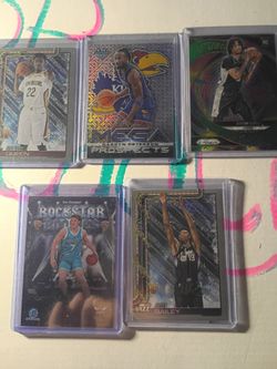 Derreck queen,darryn peterson,Stephen castle,ace bailey,and Kon knueppel rookies
