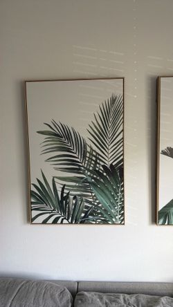 Canvas paintings. (24 in. X 36 in.)