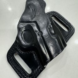 Galco SIL212B Silhouette 1911 3-5” RH BLK Leather Holster Pre Owned Colt Kimber