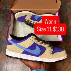 Size 11 “ACG Celadon” Nike SB Dunk Low