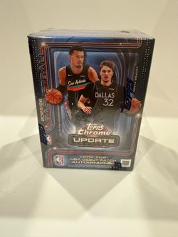2025-26 Topps Chrome Basketball Update Series Mega Box – Factory Sealed