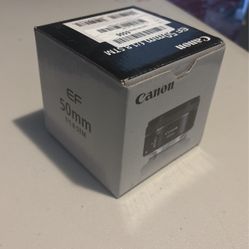 Canon ef 50mm f/1.8 stm Camera Lens 