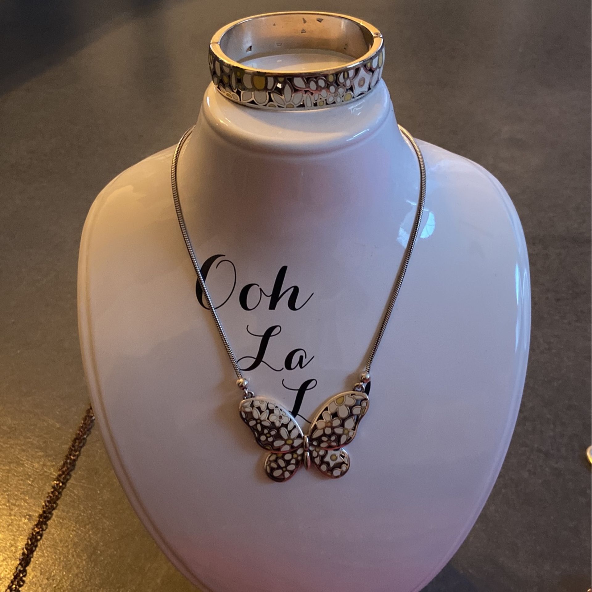Brighton Butterfly Necklace & Bracelet