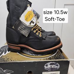 Georgia Soft Toe Work Boots Size 10.5 