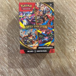 Pokemon booster bundle — mega evolutions 