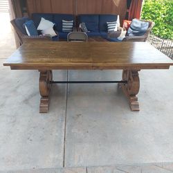 Hard Wood Expandable Dining Table