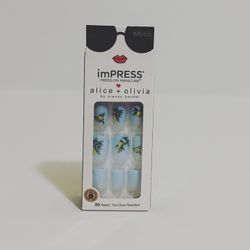 KISS imPRESS Press-On Manicure × Alice + Olivia Nail Kit Lemonade