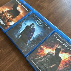 Batman Begins + Dark Knight + Dark Knight Rises Blu-ray