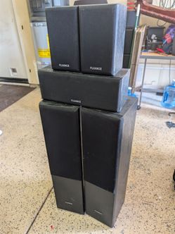 Fluance 5-Piece Home Theater Speaker Set – Works Great