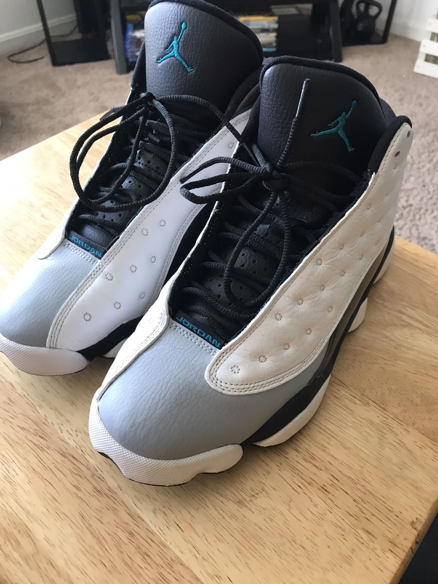 Nike Air Jordan “ Baron” Hologram 13s Size 8