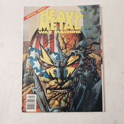 Heavy Metal War Machine Special Issue Magazine