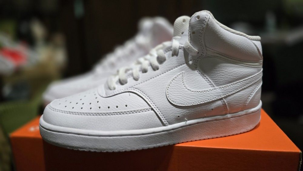 Court Vision Mid, Size 8 Men