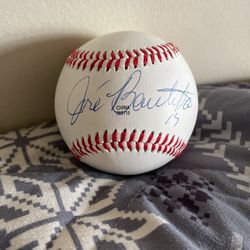 José Bautista Signed Ball REALL