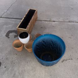 7 Gardening Pots For Plants/ 7 Maseteros Para Plantas (detalles En Fotos/ Detail On Photos) 