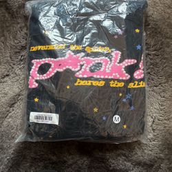 Spider Hoodie x Black and Pink