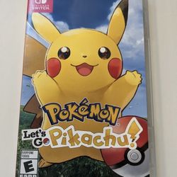 Pokémon Let’s Go Pikachu- Nintendo Switch