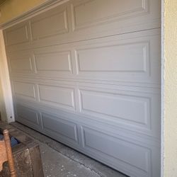 145 Inch Wide Garage Door In Perfect Condition
