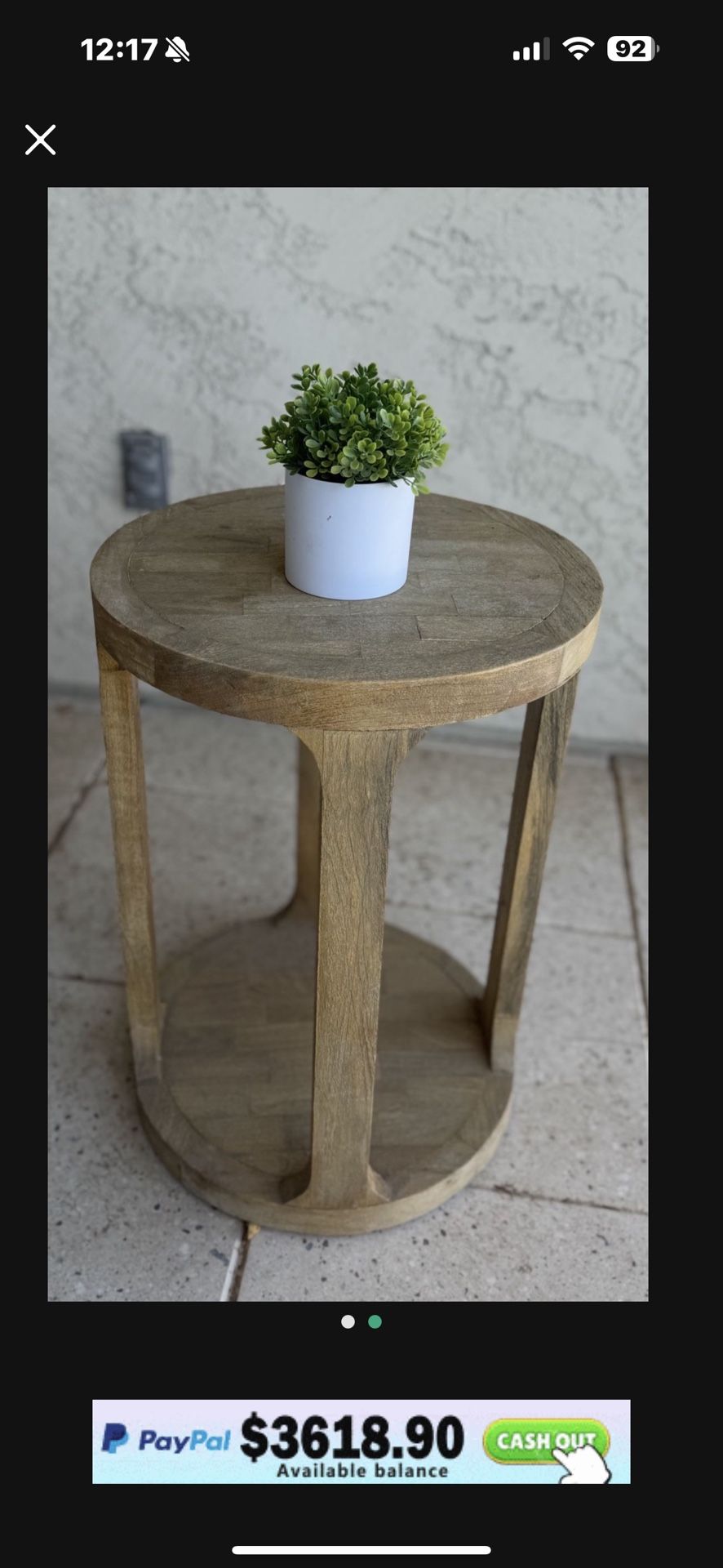 two end tables