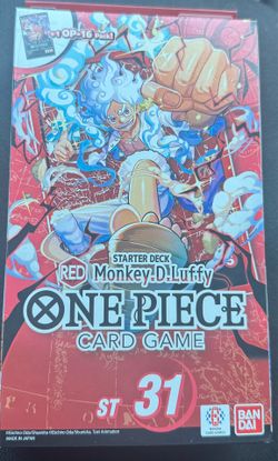 One Piece Red Luffy ST 31 Starter Deck