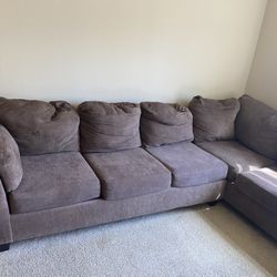 Tan/Brown Couch 7x10