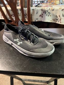 Under Armour Kilchis men's sports shoes, size 8, grey mesh, for fishing and outdoor activities
