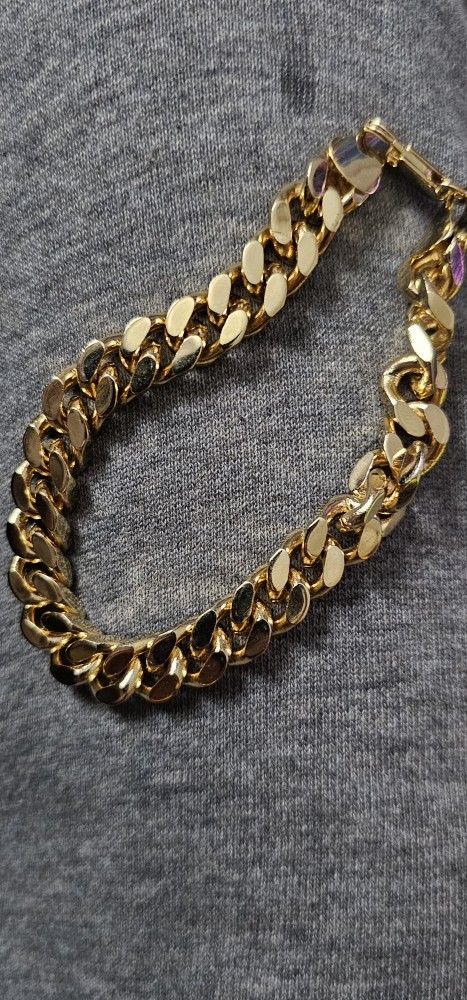 Mens Gold Bracelet