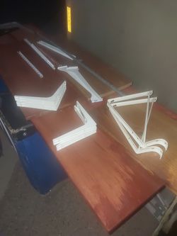 6 And 3 Foot Shelves With Hardware