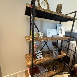 Book Shelves Rustic Boho