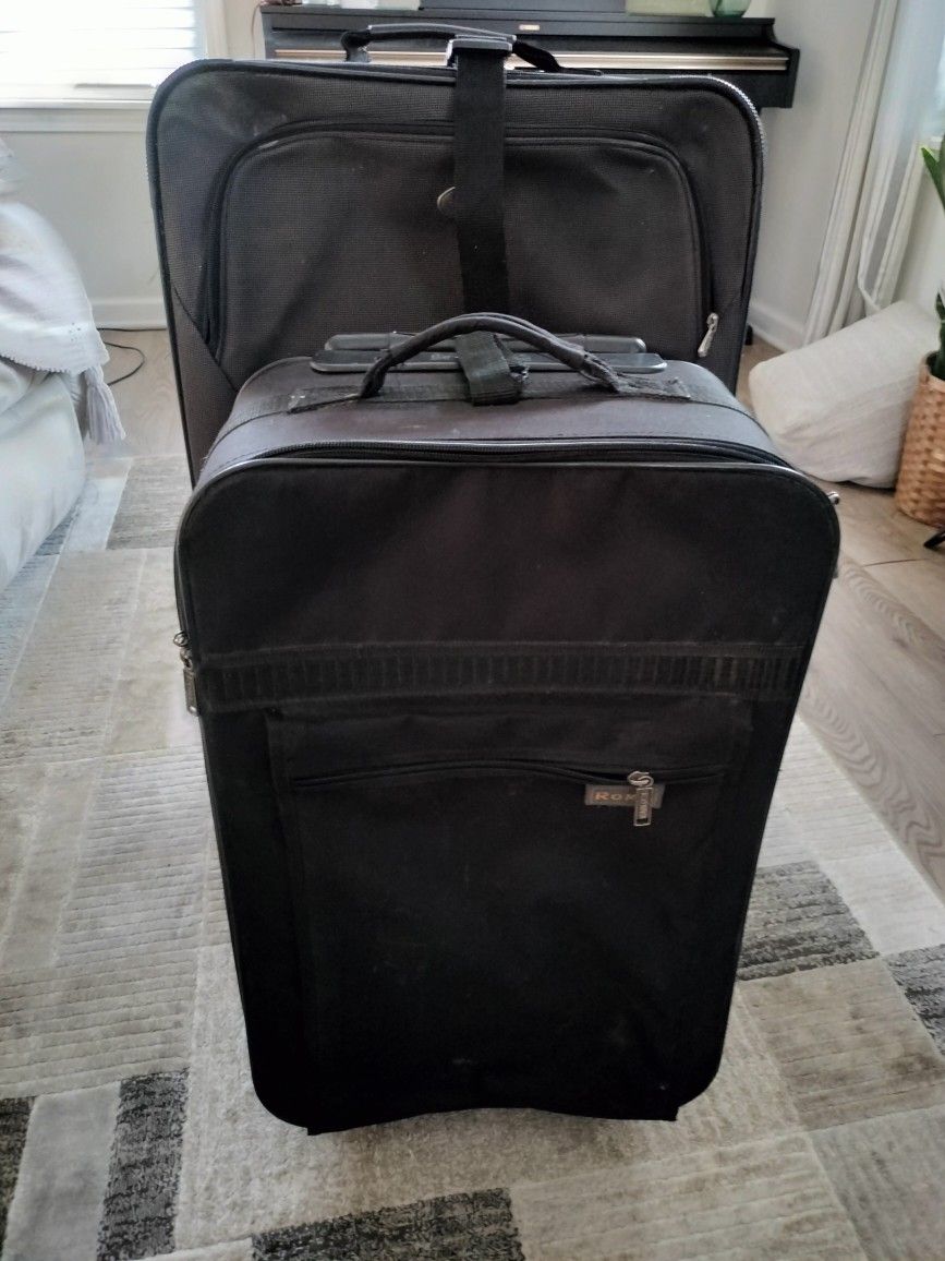 Black Luggage 2 Piece Set