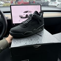 Black Cat 4s Size 12 Men’s 