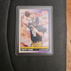 Brett Favre Rookie Card (Real)