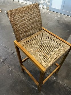 Woven Counter Chair