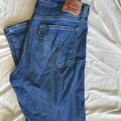 Wedgie straight Levi’s 