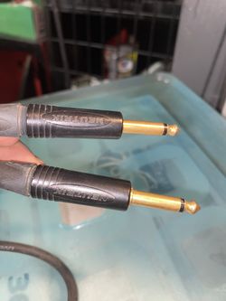 Audio Jack Cables For Guitars, Music Systems