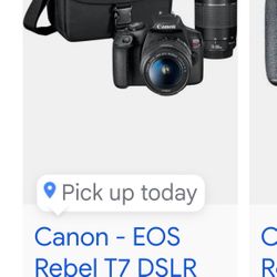 Canon T7 Rebel Camera 
