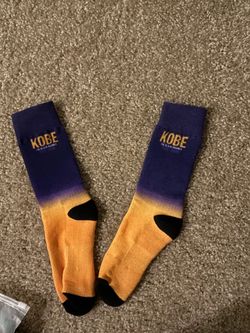Kobe Bryant black mamba socks